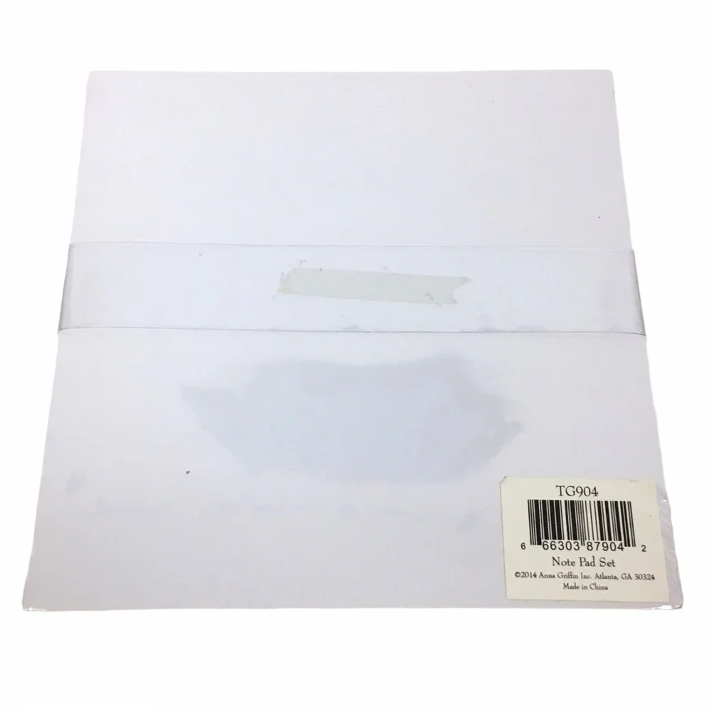 ANNA GRIFFIN Notepads Always Anna Set of 3 NWT Stationery Dots Desk Accessories